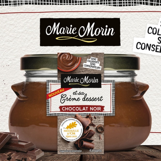 Test de crème dessert au chocolat Marie Morin : 500 packs gratuits