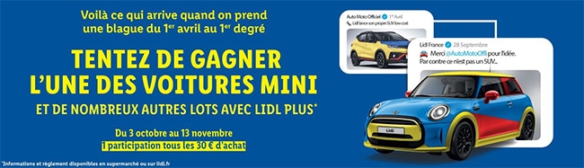 Jeu voiture Lidl Plus