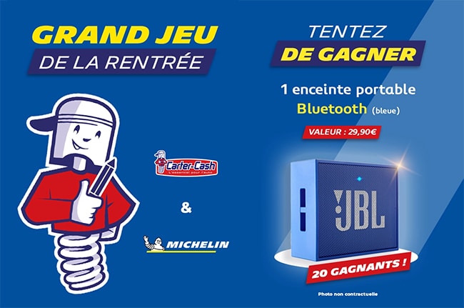 Tentez de gagner une enceinte JBL avec Cash-Center