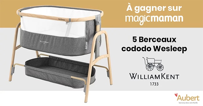 Gagnez un berceau cododo William Kent 1733 avec magicmaman