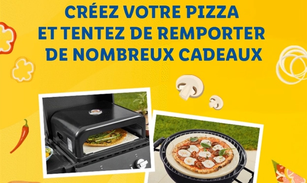 Jeu Lidl La pizza made by YOU : cartes cadeaux, fours à gagner