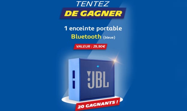 Jeu Cash-Center : Tentez de gagner une enceinte JBL