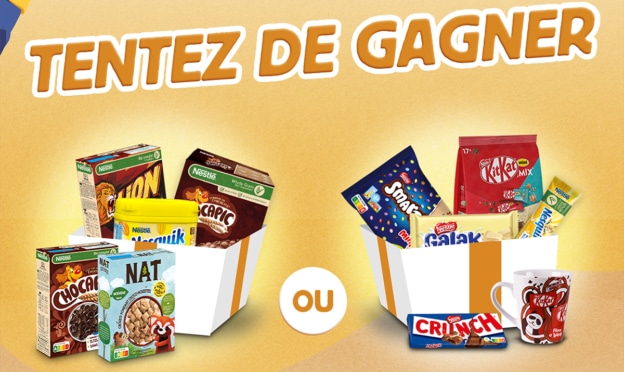 Jeu de la Rentrée Croquons la Vie : Box Nestlé à gagner