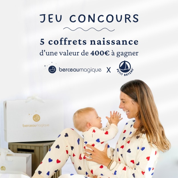 Jeu Berceau magique : Coffrets naissance à gagner