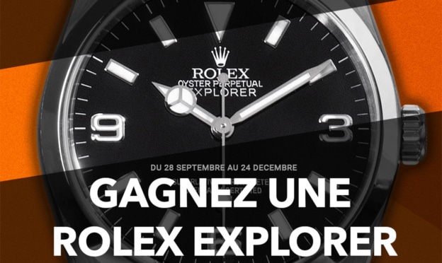 Une montre Rolex en jeu avec Cresus