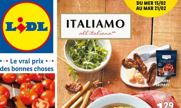 Catalogue Lidl « Italiamo » du 15 au 21 février 2023