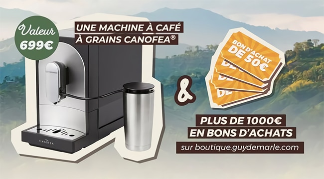 Gagnez une machine à café, un moule Flexipan ou un bon Guy Demarle