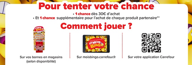 Découvrez comment jouer au jeu du mois Bingo