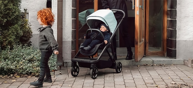 Testez la poussette Shine de Thule avec Aufeminin