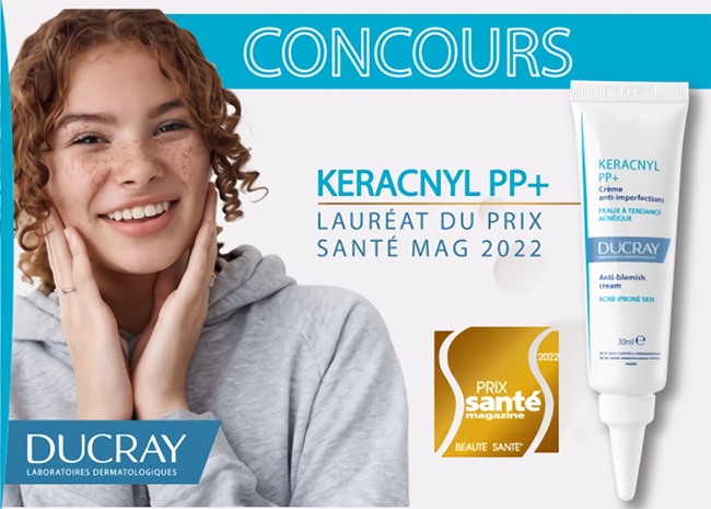 gagnez un soin anti-imperfections Keracnyl PP+ de Ducray