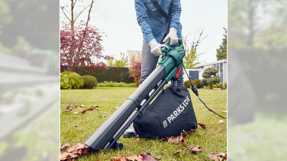 Lidl : Aspirateur souffleur broyeur Parkside pas cher à 39,99€