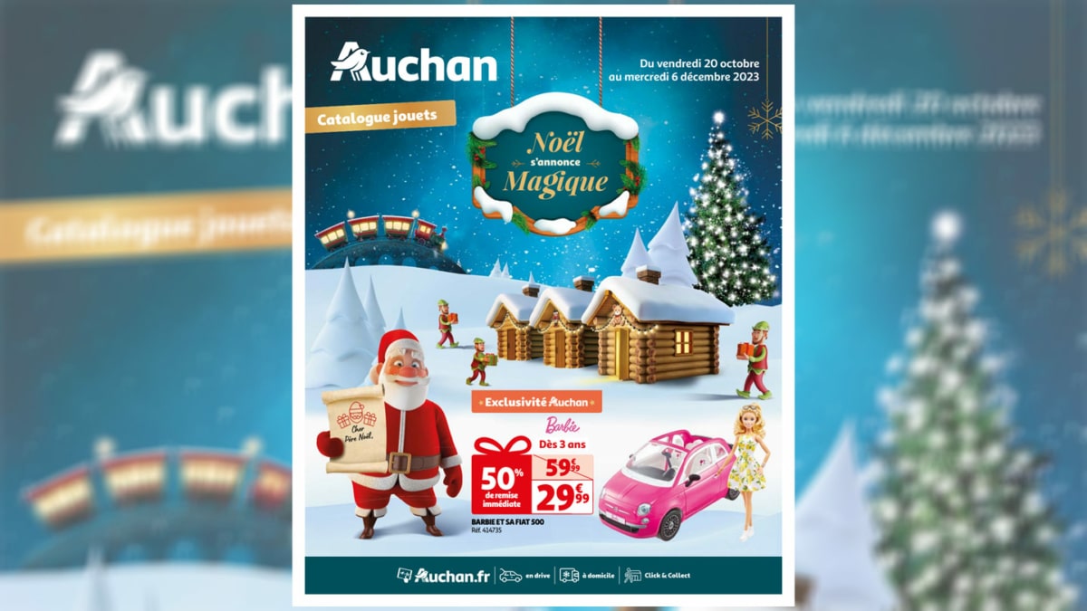 Catalogue Auchan Noël 2023 à consulter en ligne et Promos