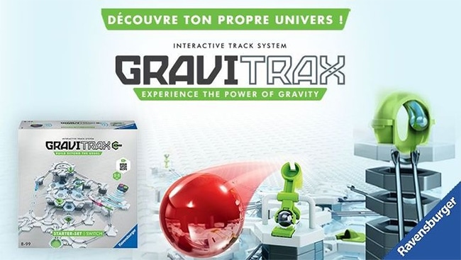 Gagnez un circuit à billes Power Starter Set Switch de Gravitrax avec Gulli