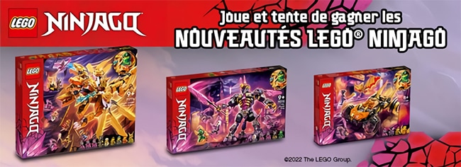 Remportez des des Lego Ninjago avec le Journal de Mickey