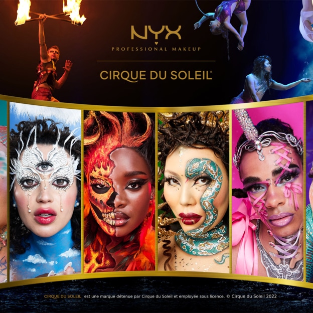 Jeu Cirque du soleil : cosmétiques NYX à gagner