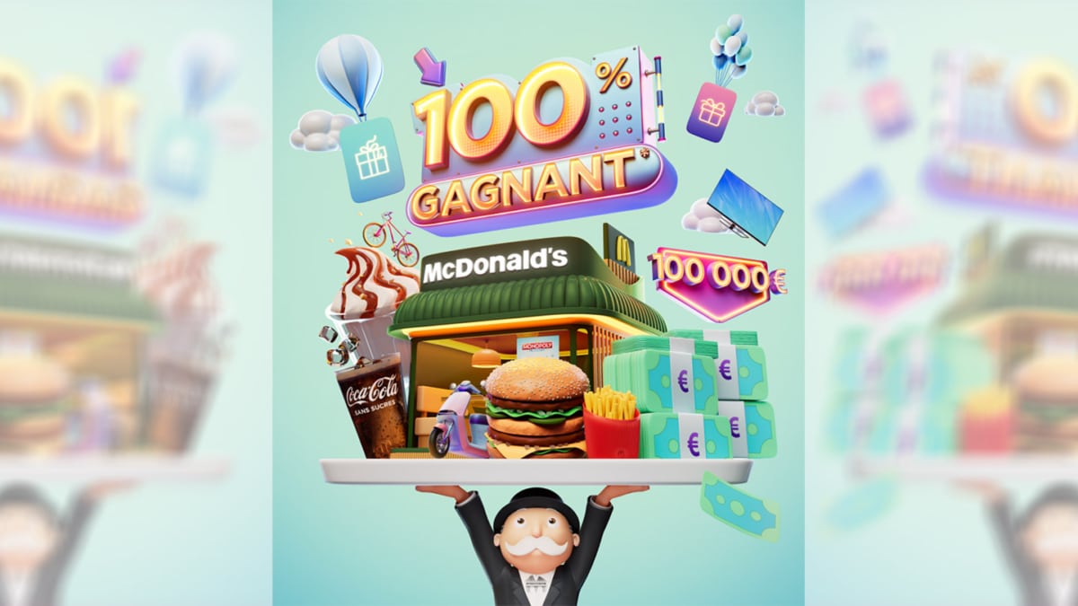 Monopoly McDo 2023 : Vignette 100% gagnante