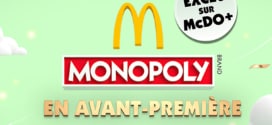 McDonald’s : Le jeu Monopoly de retour en exclu sur McDo+