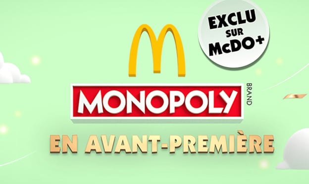 McDonald’s : Le jeu Monopoly de retour en exclu sur McDo+