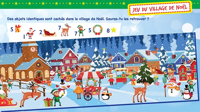 Le cahier d’activité de Noël de La Grande Récré