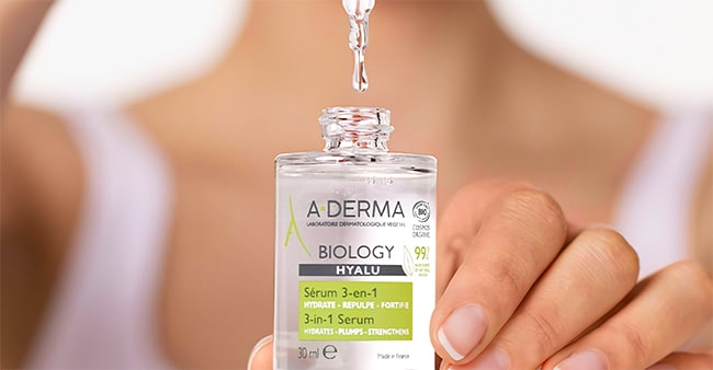 sérum hydratant Biology Hyalu 3en1 A-Derma avec Sampleo