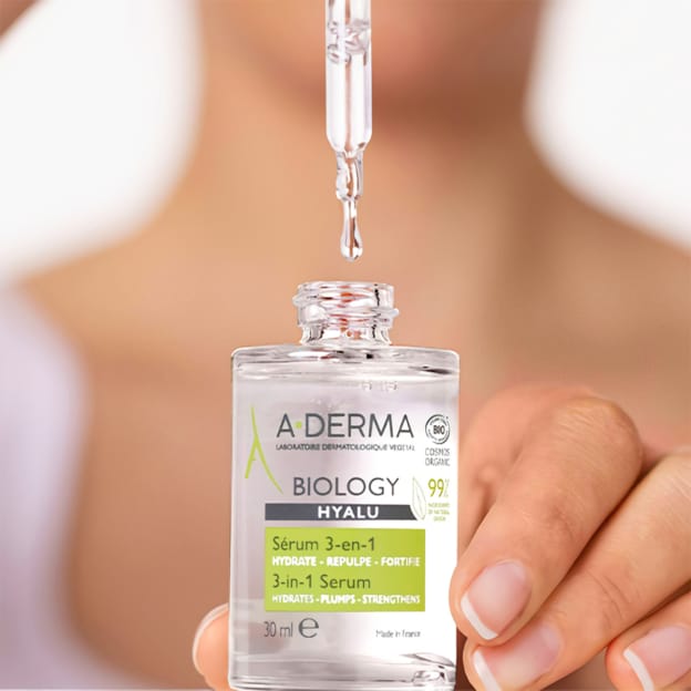 Test A-Derma : Sérums hydratants Biology Hyalu