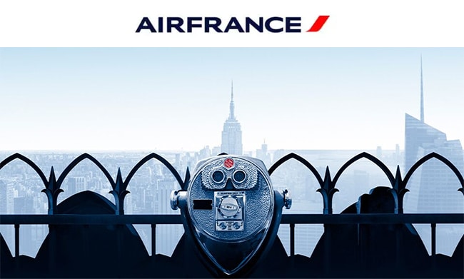 Gagnez des billets aller-retour Air France direction New York
