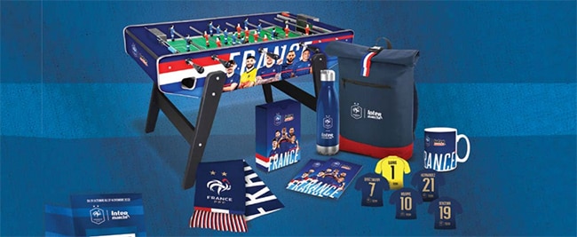 Les cadeaux foot à gagner au jeu FFF - Interamrché