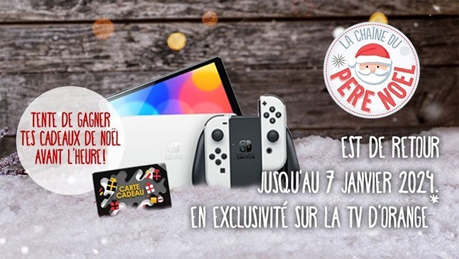 Tentez de gagner console Switch OLED et/ou une carte cadeau Fnac de 20€