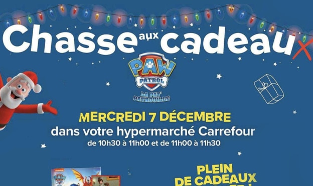 Carrefour : Chasse aux cadeaux Pat’ Patrouille gratuite