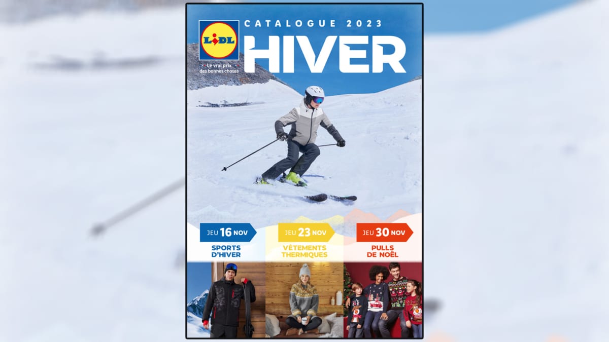 Lidl Hiver : Vêtements chauds et équipements de ski à prix mini