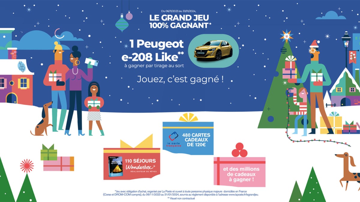 Le Grand Jeu La Poste à code : Des millions de lots à gagner