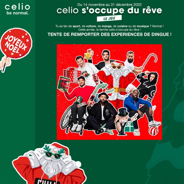 Jeu Celio s’occupe du rêve : Voyage et cadeaux à gagner