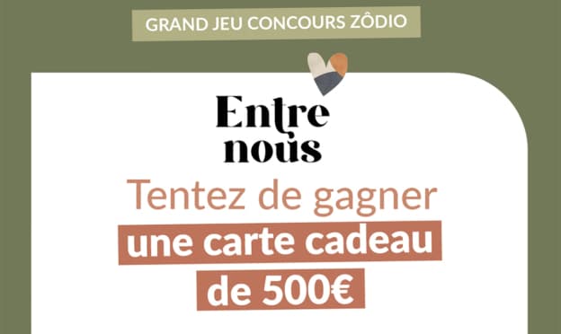 Jeu Zodio : Cartes cadeaux et autres lots à gagner