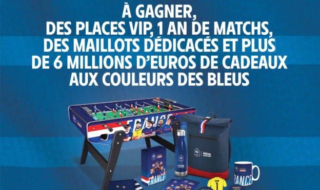 Jeu Intermarché FFF foot (achat) : + de 6 millions d’euros de cadeaux