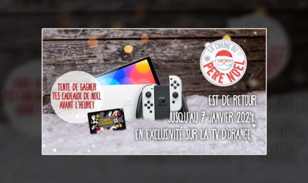 Jeu Gulli / Chaîne du Père Noël : Switch & cartes cadeaux Fnac à gagner