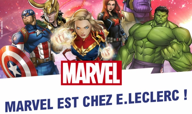 Leclerc : Cartes Marvel offertes et Fixeez à collectionner