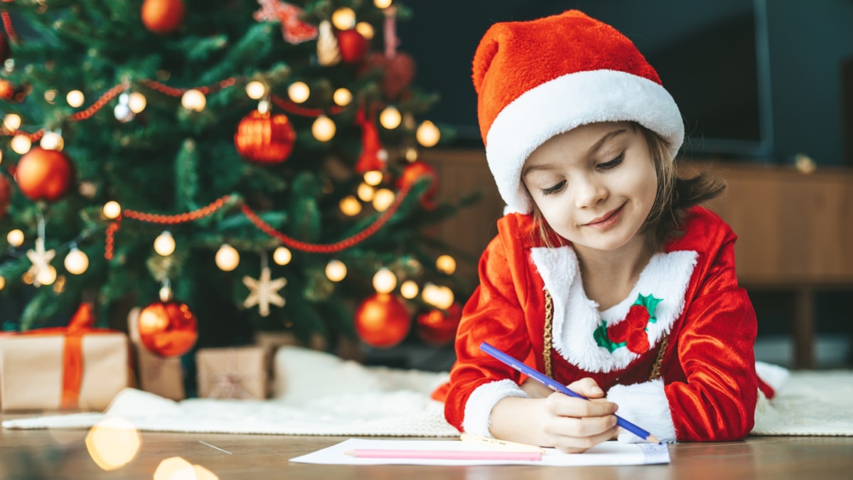 Lettre au Père-Noël + enveloppe gratuites à imprimer