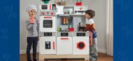 Lidl : Cuisine gourmet en bois XXL Playtive pour enfant à 84€