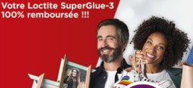 ODR : Colle Loctite Super Glue-3 gratuite car 100% remboursée