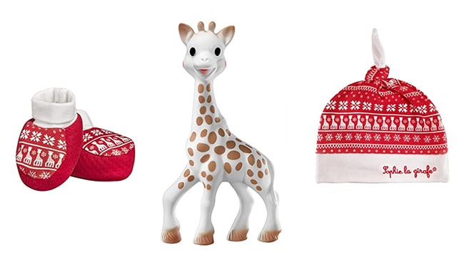 Coffret cadeau Mon Noël Sophie la Girafe petit prix