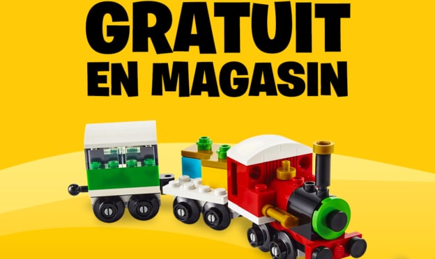 Cadeau PicWicToys : Petit Train LEGO gratuit en magasin