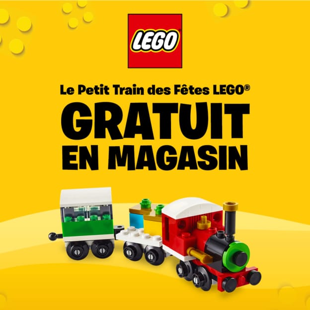 Cadeau PicWicToys : Petit Train LEGO gratuit en magasin