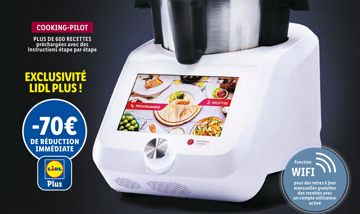Corrige le terme de recherche que Monsieur Cuisine Smart utilise en bo