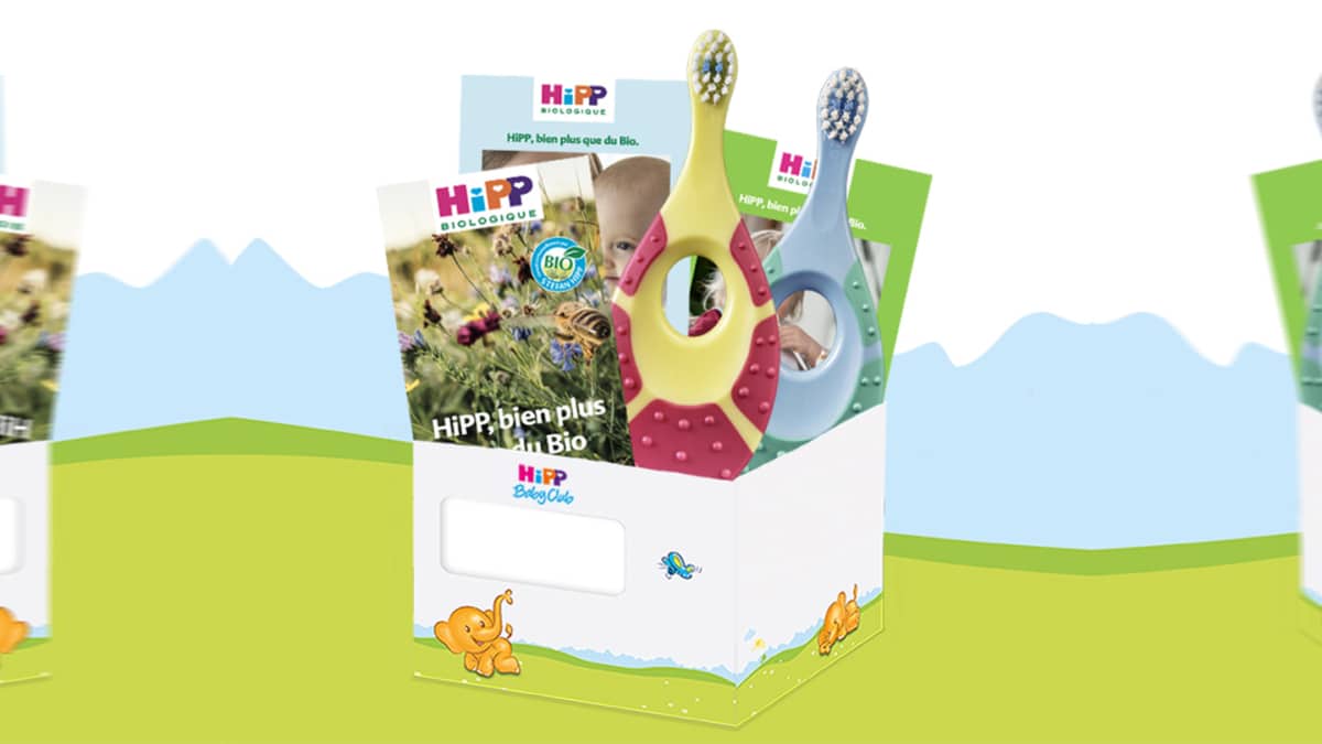 Coffret bébé HiPP Bio gratuit