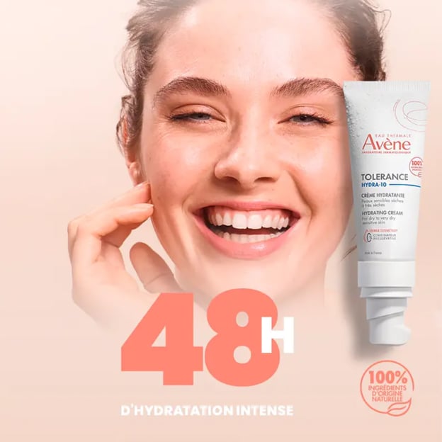 Échantillons gratuits de la crème Avène Tolérance Hydra-10