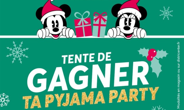 Jeu DistriCenter : pack « Pyjama Party Disney » et mugs Mickey à gagner