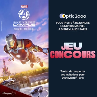 Jeu Optic 2000 : Séjours et Entrées pour Disneyland Paris à gagner