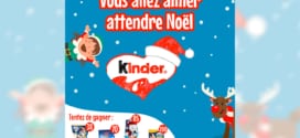 Concours calendrier de l’Avent Kinder Noël 2023 : 393 lots