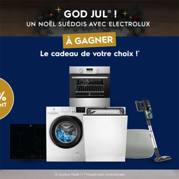 Jeu Electrolux 100% gagnant : électroménager et réductions à gagner