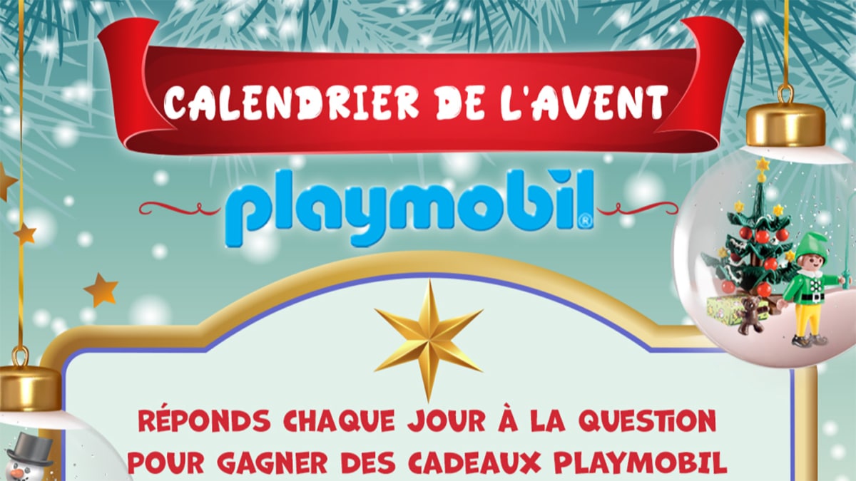 Jeu Gulli Calendrier de l’Avent : 169 lots Playmobil à gagner